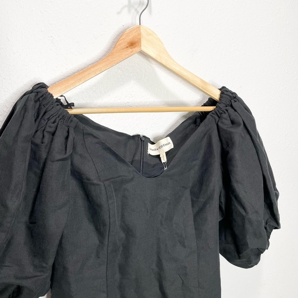 Mara Hoffman Namari Dress In Black 6 NWT - Picture 7 of 11